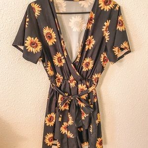 Sunflower Romper